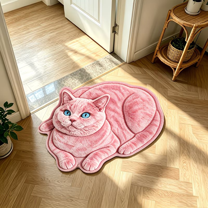 Transfronterizo tigre imitación de alfombra de cachemira suave sofá mesa de té alfombra de cama casera ventana flotante aislante alfombra de pies fríos
