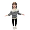 Spring autumn sweatshirt girl's, children's sports set, 2021 collection, western style