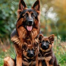纯种德国牧羊犬幼犬活体狗狗双血统赛级德牧大型犬锤系德牧宠物犬