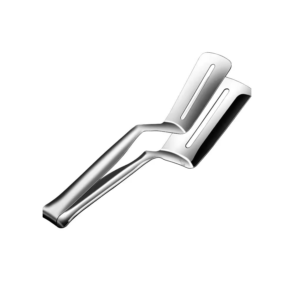 Alergar 430 acero inoxidable recomienda el engrosamiento de los comerciantes de pinzas fritas de pescado un clip 2 - en - 1