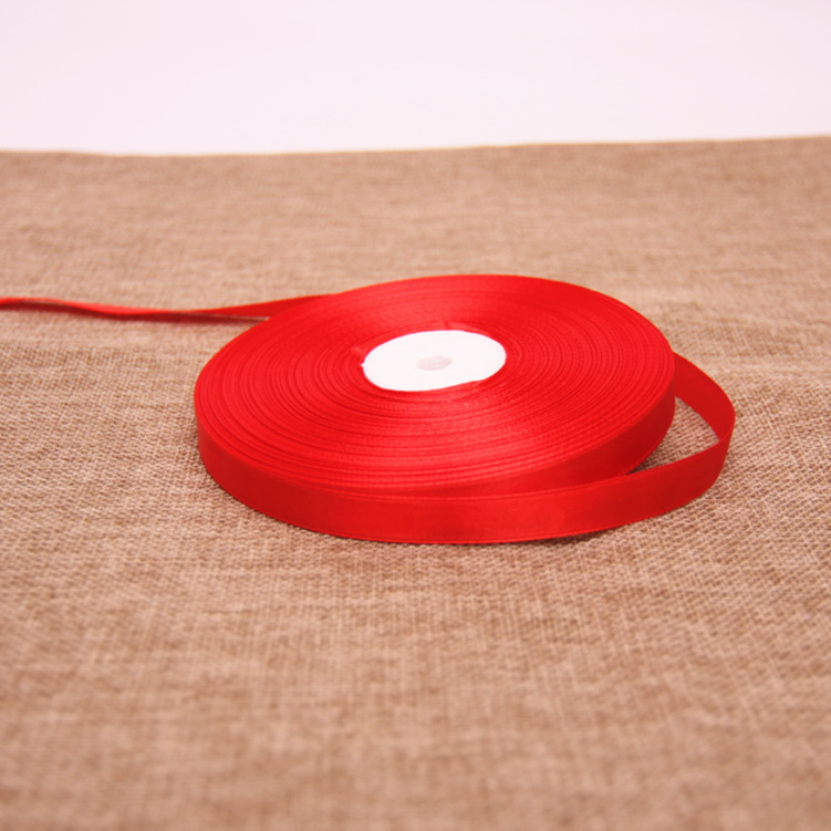 Cintas rojas de seda, cinta de cinta roja, cinta de boda, cinta de cinta
