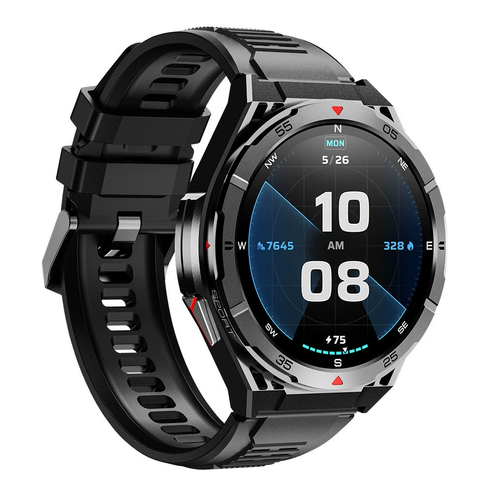 Новый продукт X2 смарт-часы Bluetooth вызов, двойной частоты GPS, пирометр, компас, новости, шаги для активного отдыха