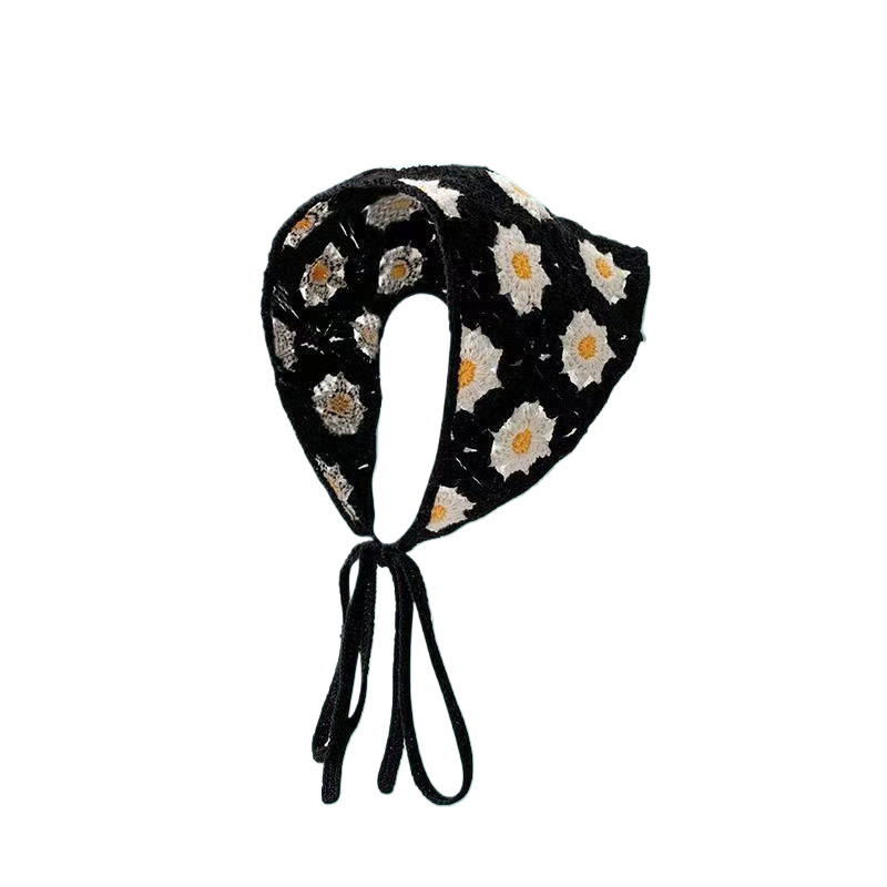 # 22 검은색 직선 가장자리 데이지