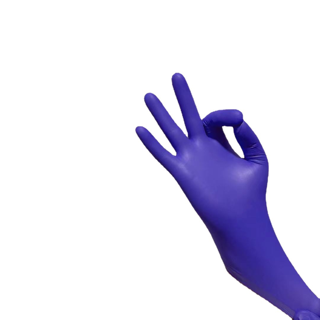 NITRILE手套黑色复合混合丁腈手套food食品级丁晴手套