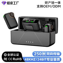 Amazon 1対2 ワイヤレスラベリアマイク ライブ配信用 AIノイズキャンセリング録音 ワイヤレスラベリアマイク
