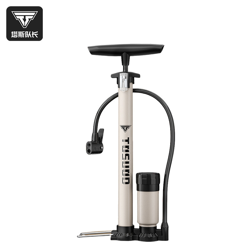 Bomba manual de alta presión del capitán Tas, bomba de aire multifuncional para el hogar, bomba de aire para bicicleta portátil