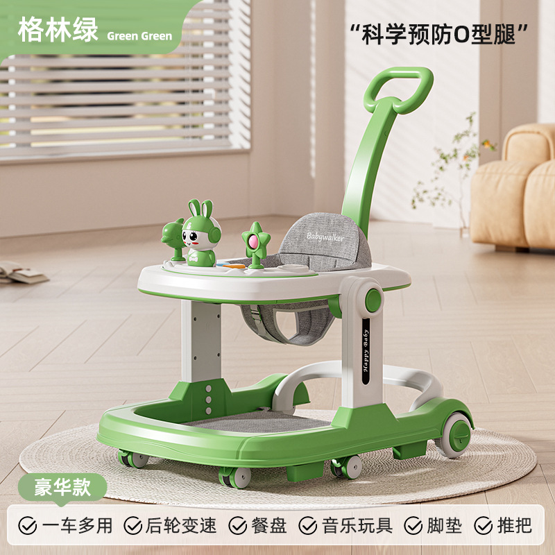 3 - en - 1 multifuncional anti-rollback plegable 6 - 36 meses caminante para bebé