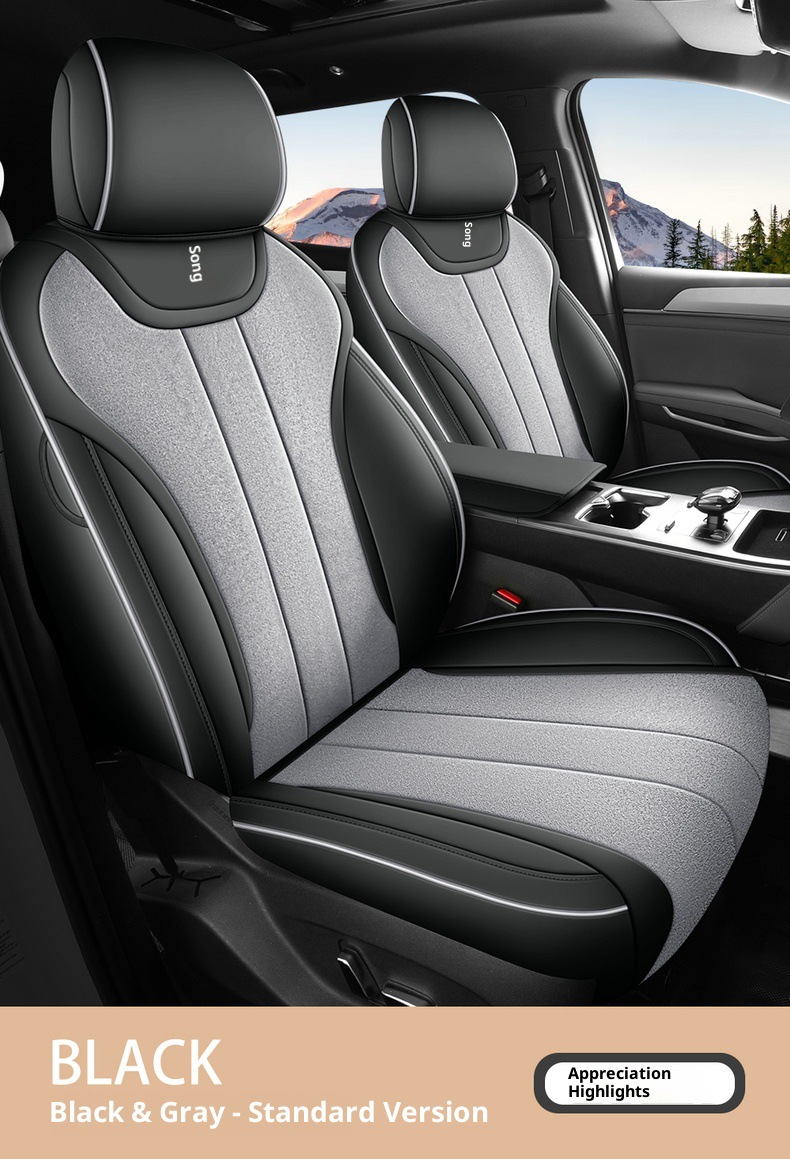 New Model Special Car Song Pro Leather Seat Covers and Cushions for All Seasons, Left-Hand Drive Overseas Right-Hand Drive Seat Covers, Cross-Border Full Coverage Car Seat Cushions