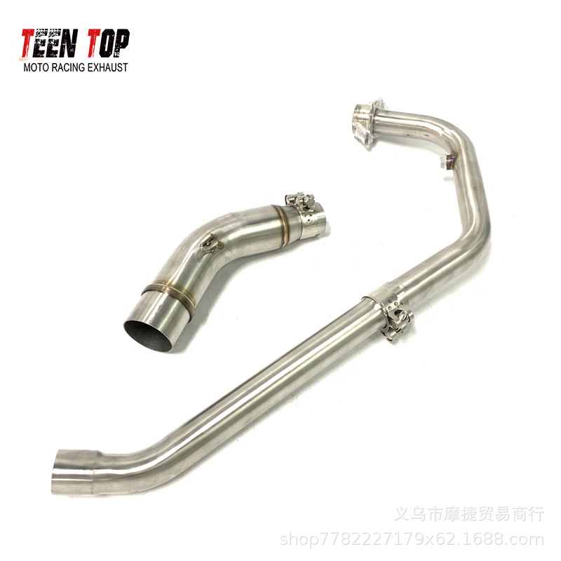 Motorcycle Modified Cbr150 Front Exhaust Pipe Modified Cbr150 Full Section Scorpio Exhaust Pipe 17-20