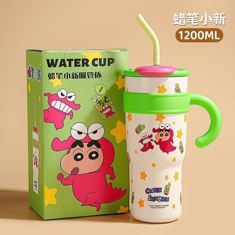 Sanrio Hello Kitty taza de vacío gigante chica paja Linda taza de agua taza de helado de oficina