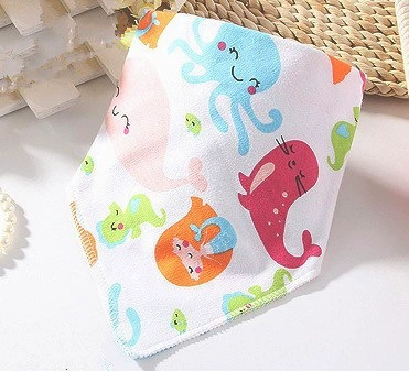 Хлопковый слюнявчик для младенца GAUSE BABY, однотонный, новорожденный, прокладка