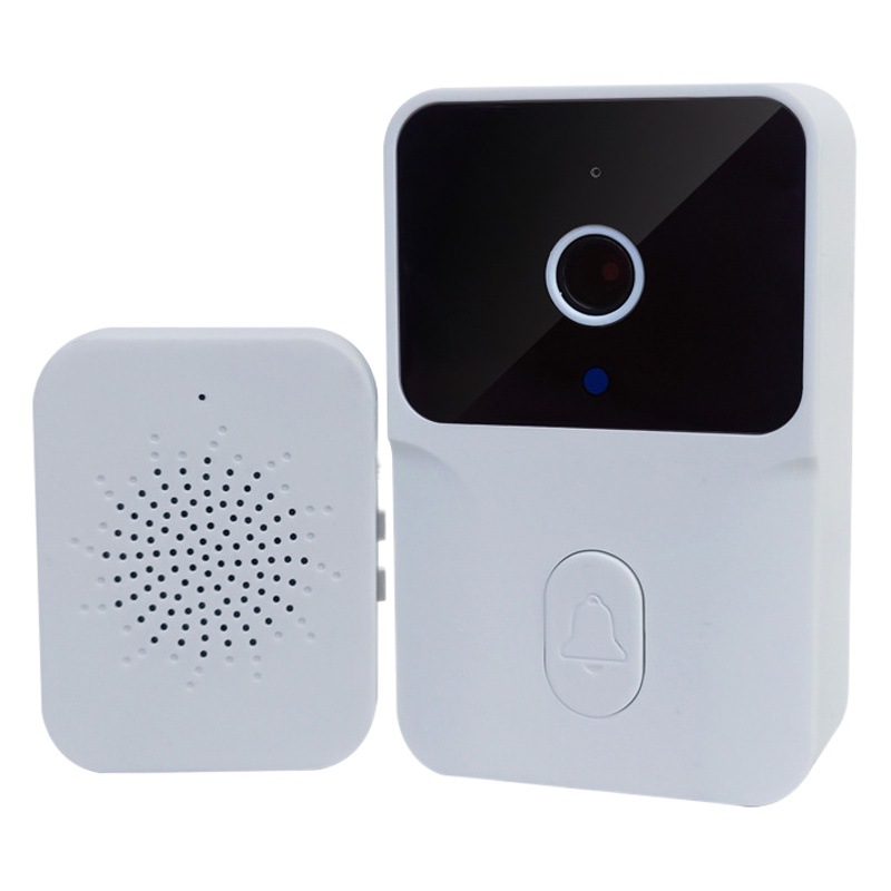 Nuevo zhijia timbre de vídeo inalámbrico WIFI timbre de vídeo teléfono móvil APP intercomunicador de voz timbre de vigilancia