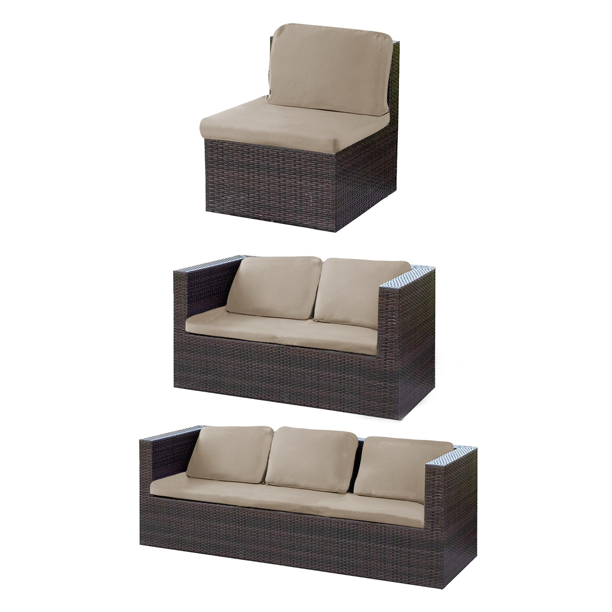 Transfronteriza seda de leche impermeable al aire libre cojín de sofá cubierta de sofá elástico de color sólido al aire libre cubierta de sofá en stock general