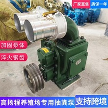 跨境养殖场抽粪泵定制猪粪牛粪抽吸泵工厂现货下水道无堵塞吸污泵