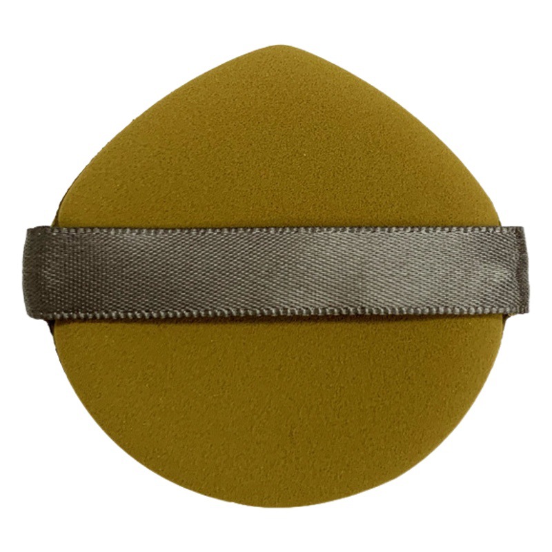 Doble cara piña estilo aire cojín polvo puff belleza huevo maquillaje puff huevo yema pastel húmedo y seco de doble uso super suave esponja de maquillaje