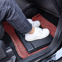 Car seat leg rest, leg support extender, rear footrest, vehicle footrest platform, leg propping bench