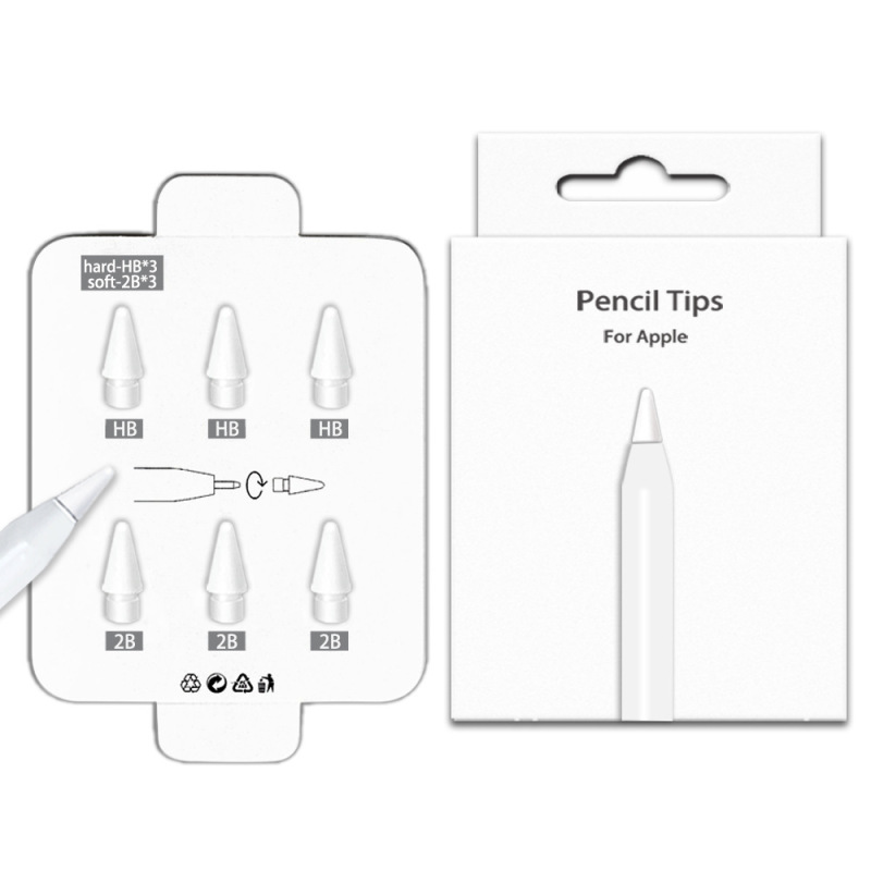 适用苹果笔apple pencil笔尖ipad一代二代替换触控笔头|undefined