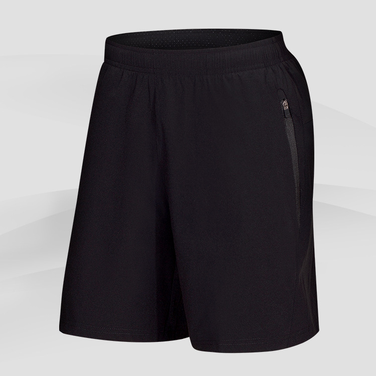 Summer thin silk men's quick dry sports shorts, breathable beach trousers 3