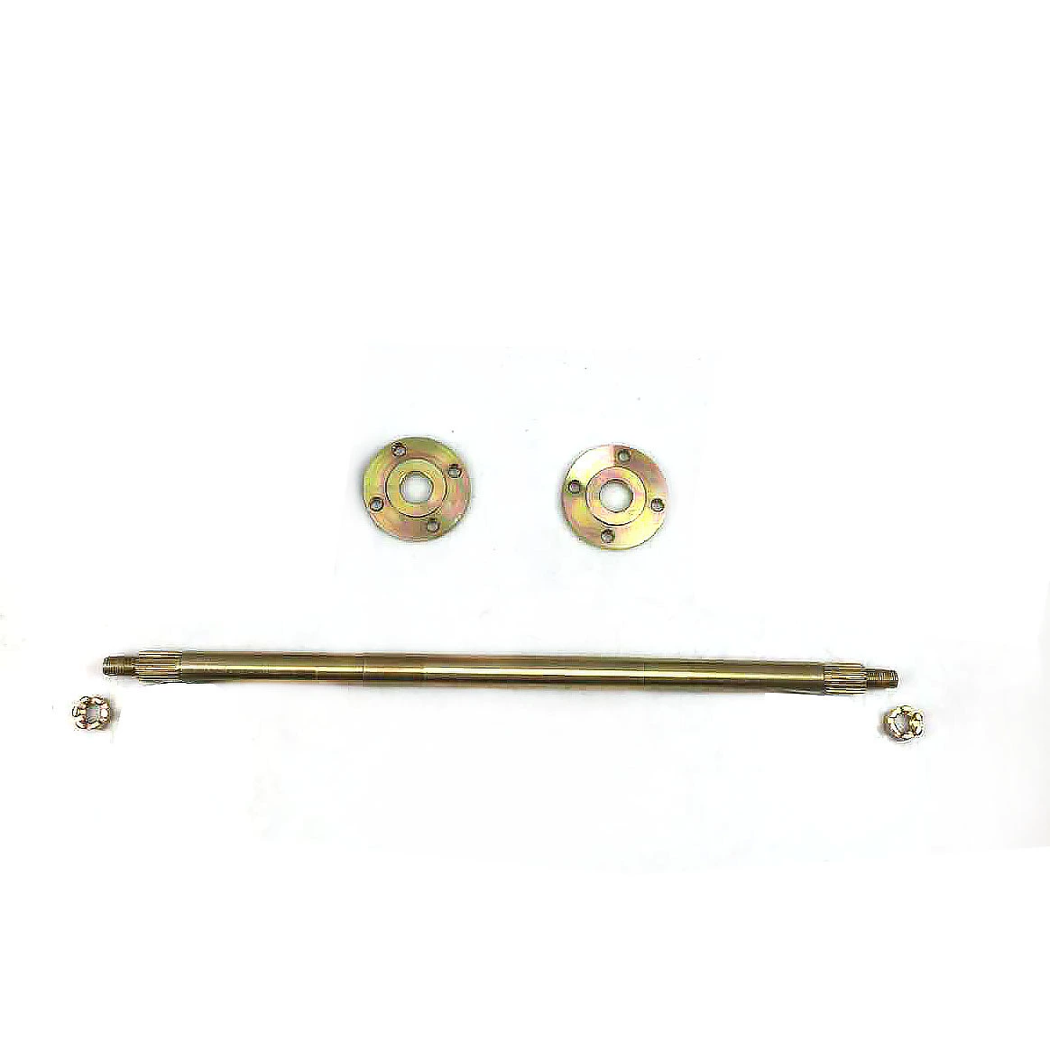 Модифицированные аксессуары для четырехколесных картингов для мотоциклов, задняя ось 65 см, задняя ось