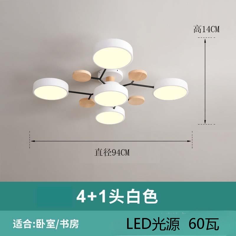 跨境北欧风客厅吸顶灯现代简约日式民宿卧室灯创意马卡龙led吊灯|undefined