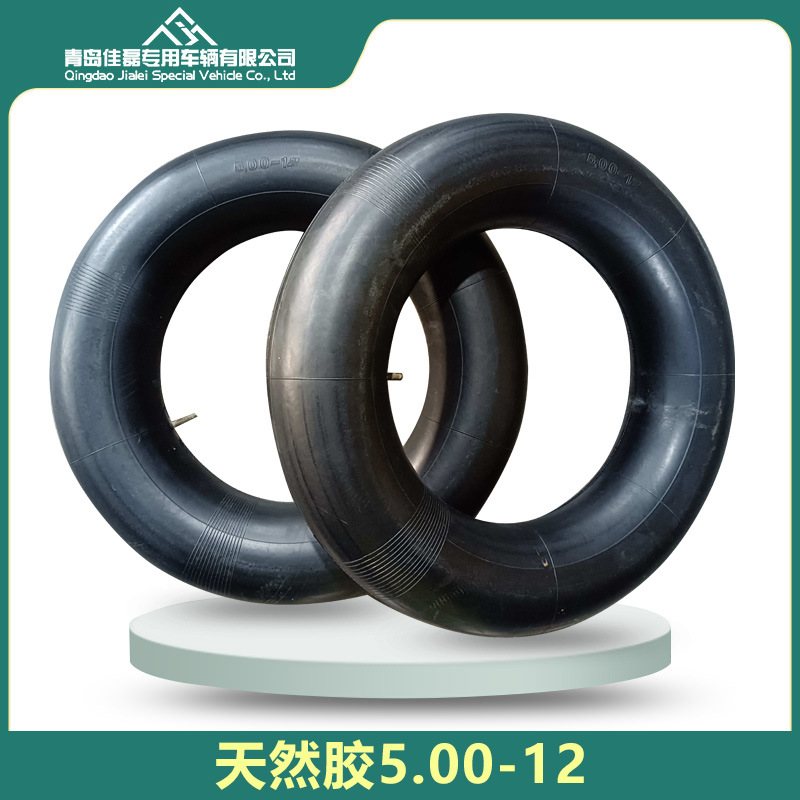 500-12充气内胎拖拉机农用车三轮车轮胎5.00-12直嘴厂家直货车
