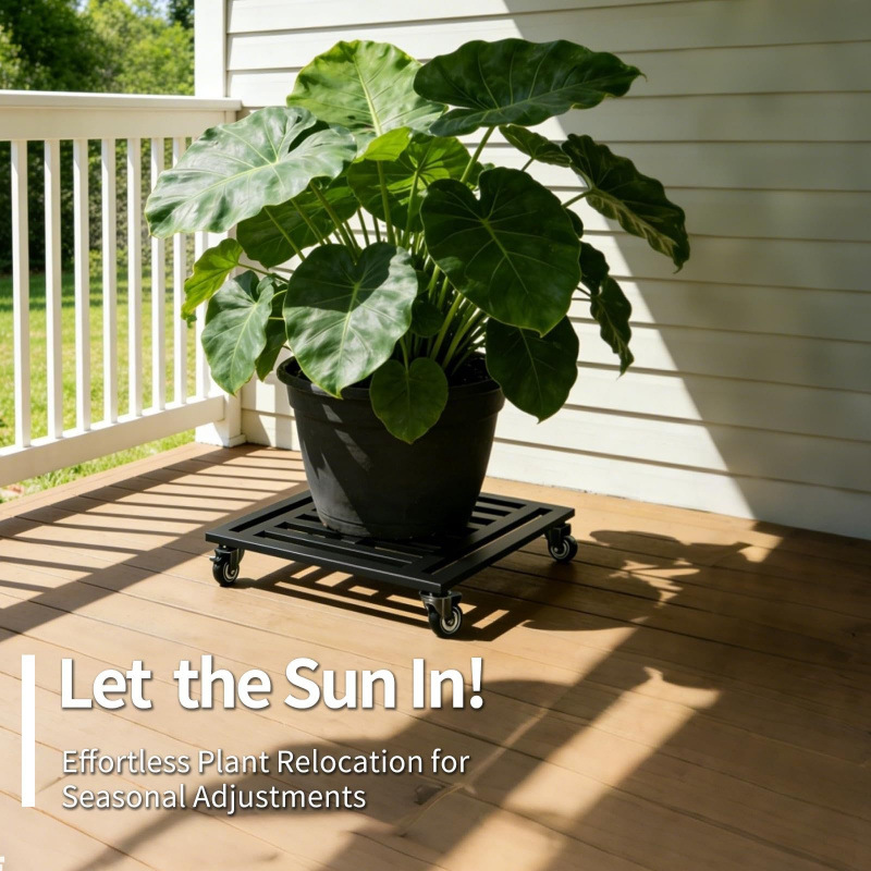 Universal metal flowerpot