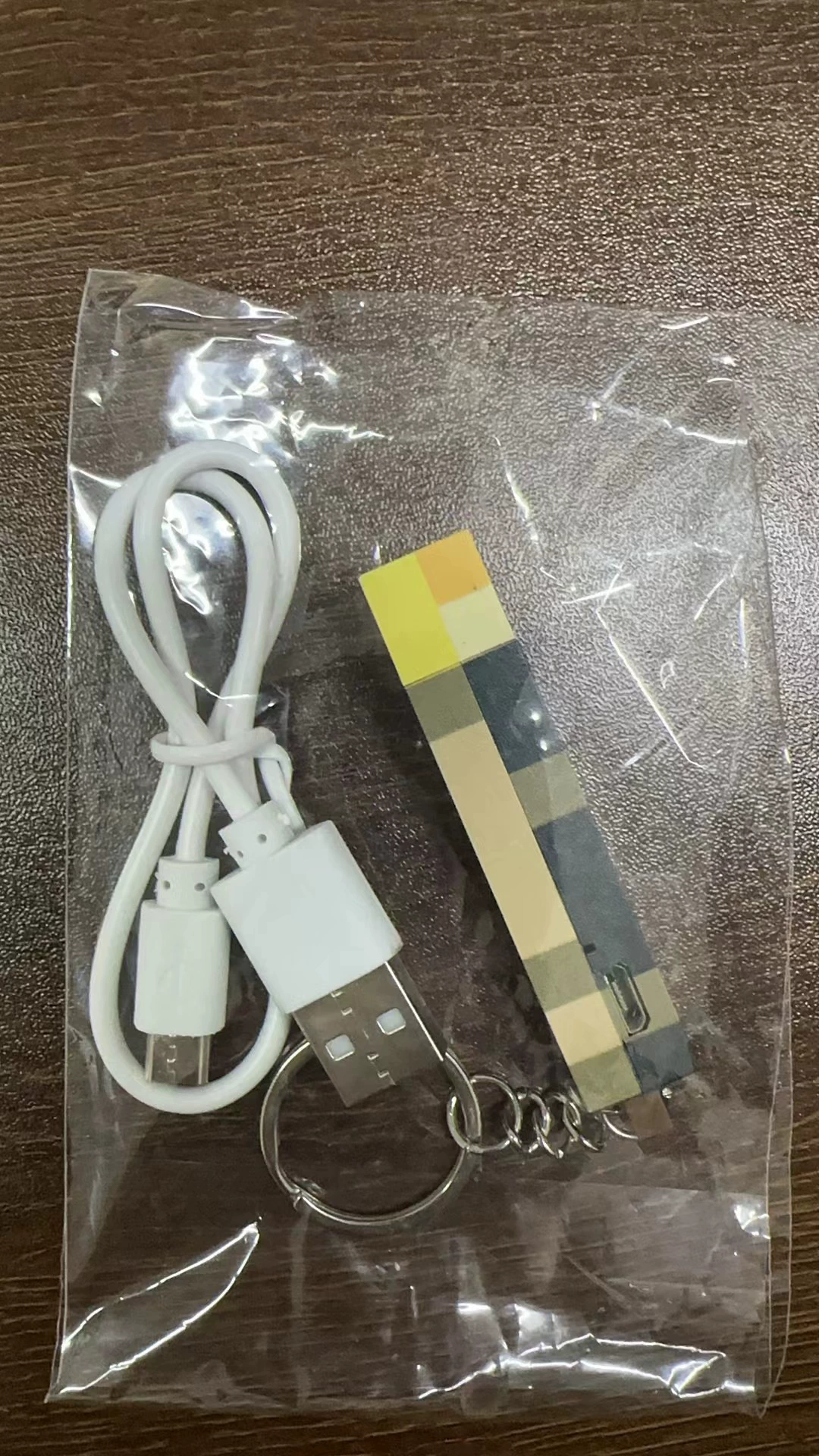 Minecraft Minecraft Peripheral Torch Torch Light Luminous Keychain Mini Torch Model Pendant for Play
