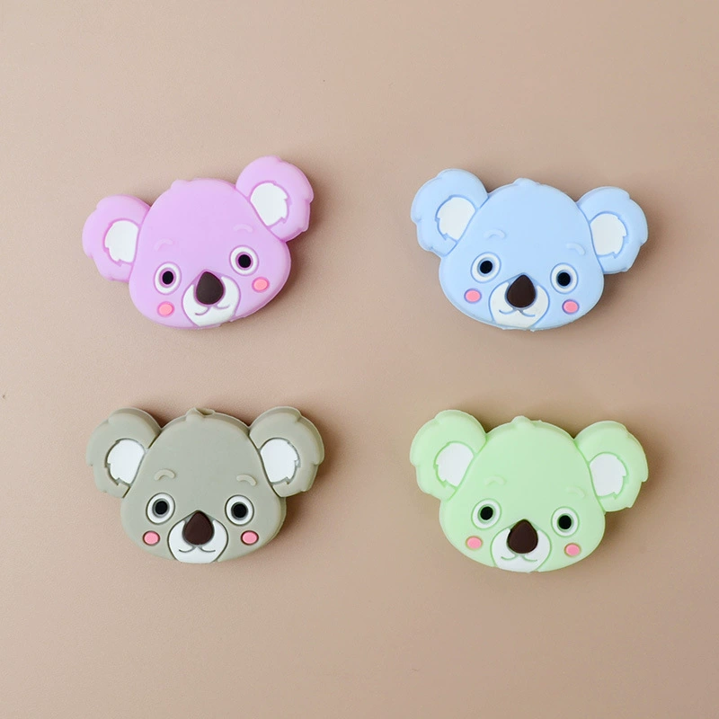 Food silicone, teether, beads, children's jewelry for correct bite, direct factory sales, wholesale