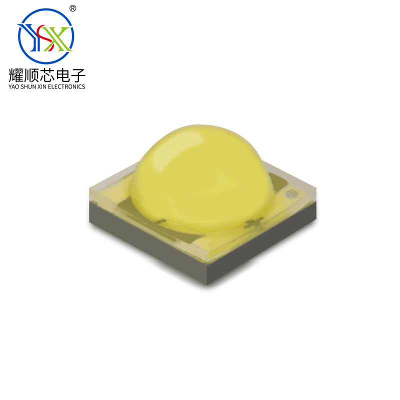 Highlight flip chip package 3535 ceramic 5W white light patch led high power car lamp flashlight lamp bead Highlight flip chip package 3535 ceramic 5W white light patch led high power car lamp flashlight lamp bead