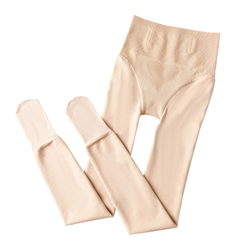 140 short tall waisted abdominal bare leg artifact water light socks flesh color 185cm extended bottoming pantyhose autumn and winter