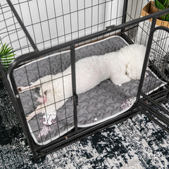 Cross-border pet cooling pad cat mat dog mat anti-slip scratch-resistant rabbit fence mat dog cage dog bed sleeping pad