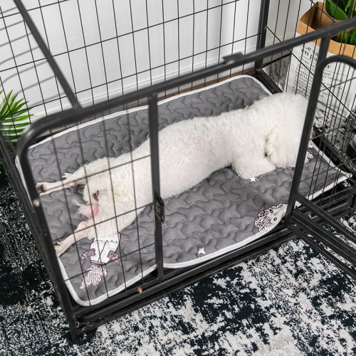 Cross-border pet cooling pad cat mat dog mat anti-slip scratch-resistant rabbit fence mat dog cage dog bed sleeping pad