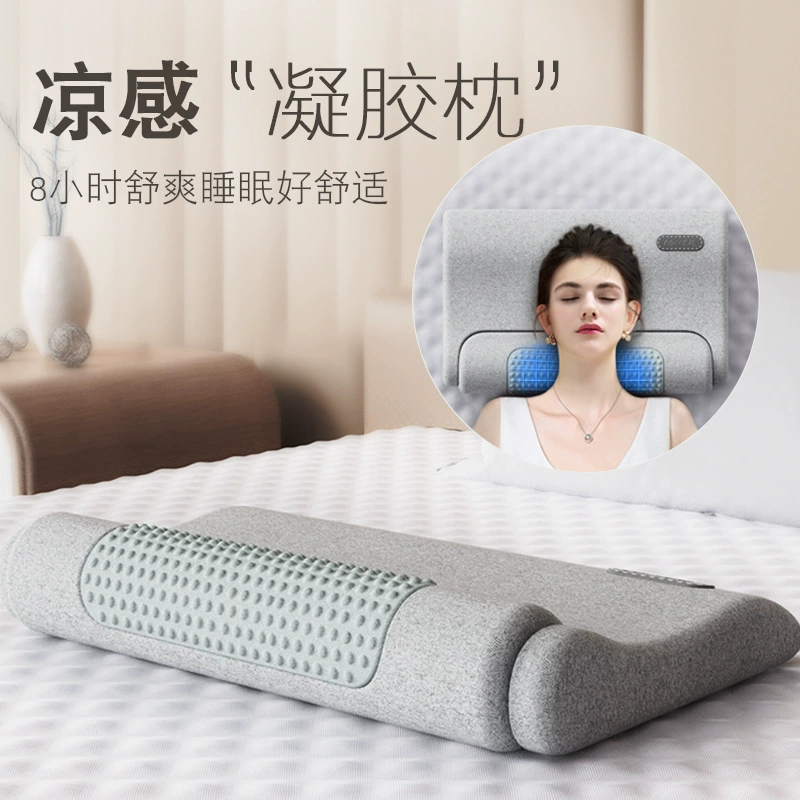 Прохладная гелевая подушка помогает спать