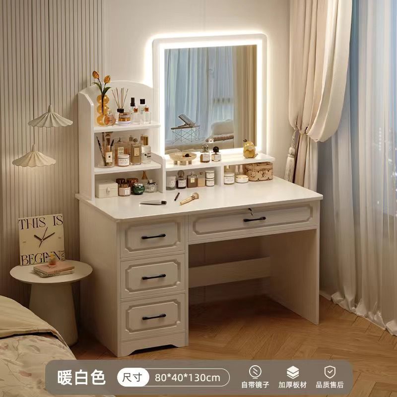 Fábrica directa de dormitorio pequeño simple mesas de vestuario dormitorio simple moderno gabinete de almacenamiento de mesa de vestuario una