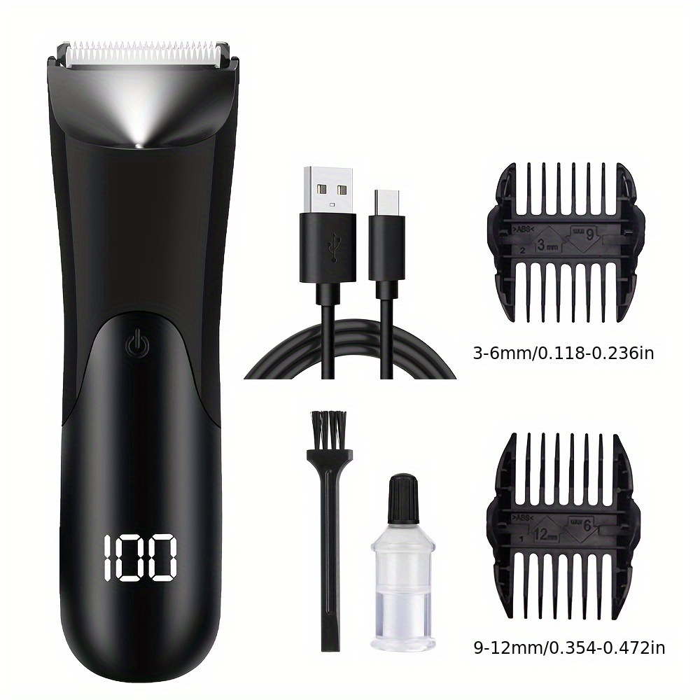 Ingle y cuerpo de los hombres Trimmer de pelo eléctrico Ball Trimmer transfronterizo