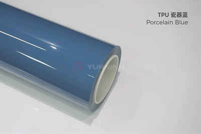 Automotive Film – Tpu Color-Changing Film Casting-Grade Color-Changing - 15215m-5-years-warranty-tpu-porcelain-blue-bmw-water-sticker
