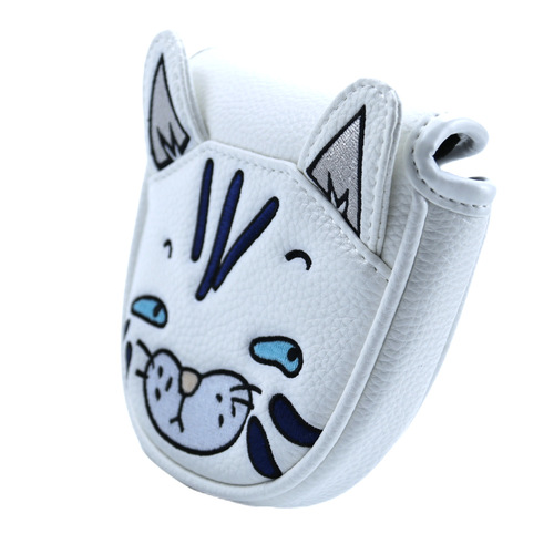 Double-buckle semi-circle set cat golf club hat set golf supplies accessories golf club putter