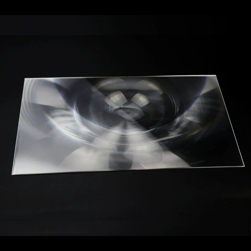 Многофункциональная прямоугольная линза Френеля из акрила (ПММА), увеличительное стекло, оптическая линза GYX