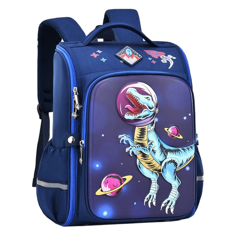 Mochila escolar de nuevo estilo para niños de primaria de 1º a 3º grado, mochila infantil de dibujos animados, bonita, todo en uno, con doble asa y abertura fácil.