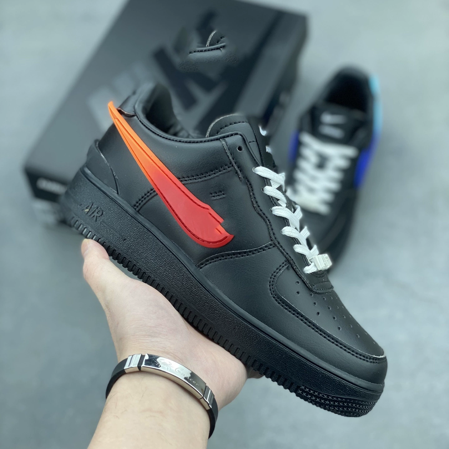 Мужские кроссовки Nike Air Force 1, низкие, комфортные, универсальная повседневная обувь, размеры 36–45