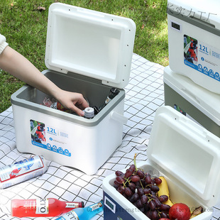 New Car Refrigerator Small Freezer Insulated Box Breast Milk Special Fresh-Keeping Camping Stall Outdoor Large Capacity