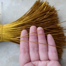 剪切灯具挂牌8股圆空芯金丝线吊牌线标签包装线花丝金银线八股绳