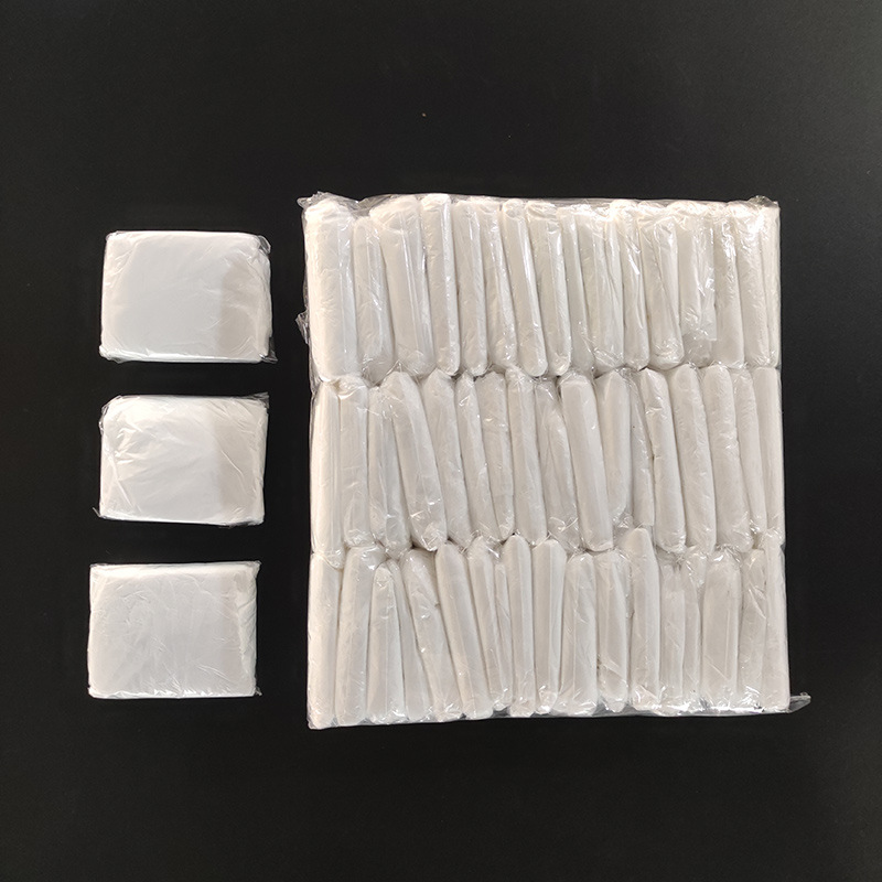 Disposable hair dyeing cape with adjustable hood, white 1m*1m, wholesale hair salon supplies