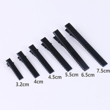 金属方形夹鸭嘴夹diy发夹材料配件批发 夹子方夹边夹发夹发饰饰品