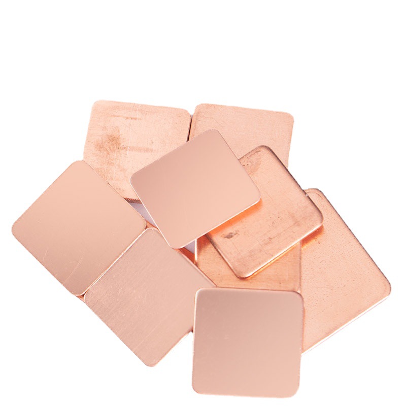 电脑显卡散热片 高端笔记本紫铜散热铜片导热片/垫紫铜片