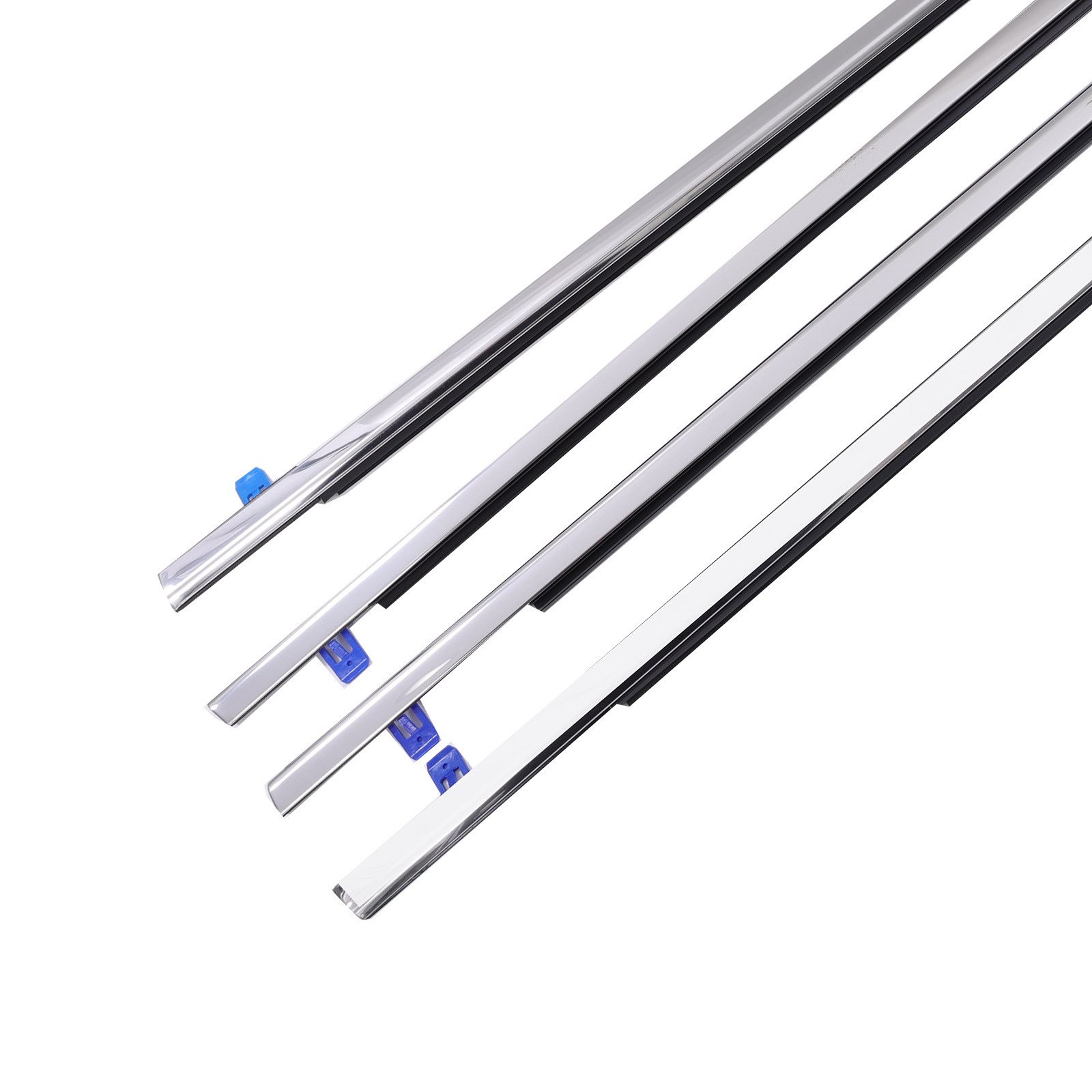 Suitable for 17-23 Honda Crown Road Glass Exterior Trim Strips, Window Trim Strips, Bright Strips, Door Sealing Dust-Proof Rubber Strips