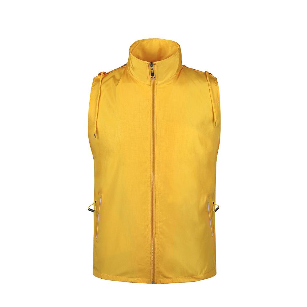 Primavera y otoño más cachemira ropa de trabajo cálida chaleco para hombres ropa exterior a prueba de viento e impermeable al aire libre chaleco de herramientas de lana polar personalizado