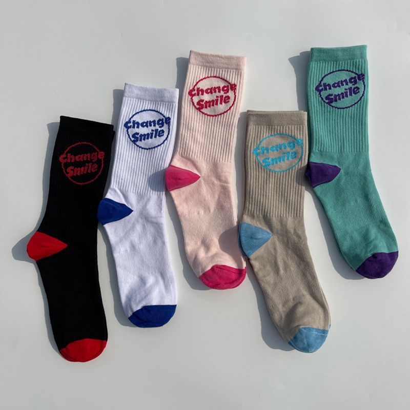 2025d Unisex Trendy Streetwear Ins Harajuku Sports Hip Hop Skateboard Mid-Calf College Style Long Socks_voghion.com