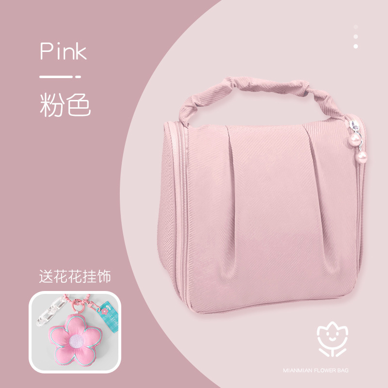 吾家婚品珍珠花朵化妆包结婚伴手礼伴娘手提包礼品袋礼袋喜糖袋子|undefined