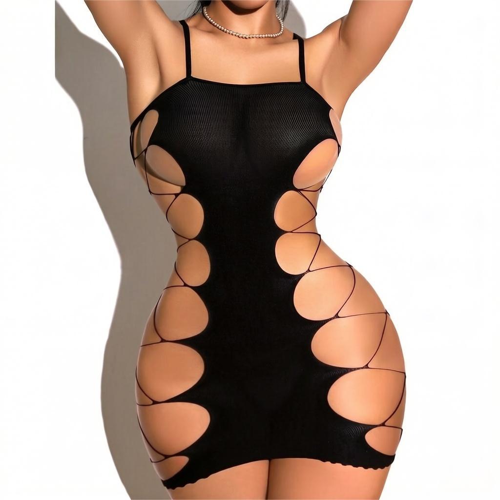 Yue mariposa Europa y América ropa interior sexy comercio exterior al por mayor fábrica coqueteo sexy uniforme conjunto de ropa de red de chicas